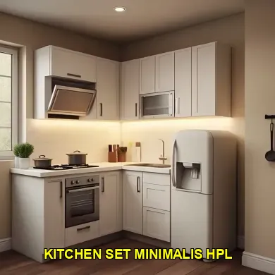 Keunggulan Memilih Kitchen Set Minimalis HPL untuk Rumah